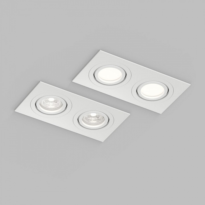 Встраиваемый светильник denkirs hydro dk2112-wh