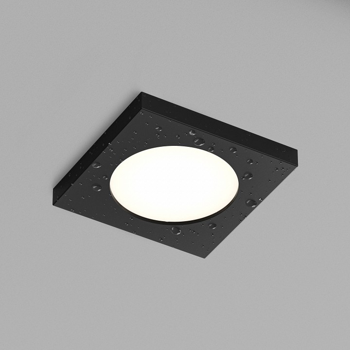 Встраиваемый светильник denkirs dk3013 dk3015-bk