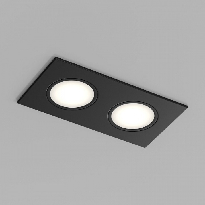 Встраиваемый светильник denkirs port dk3112-bk