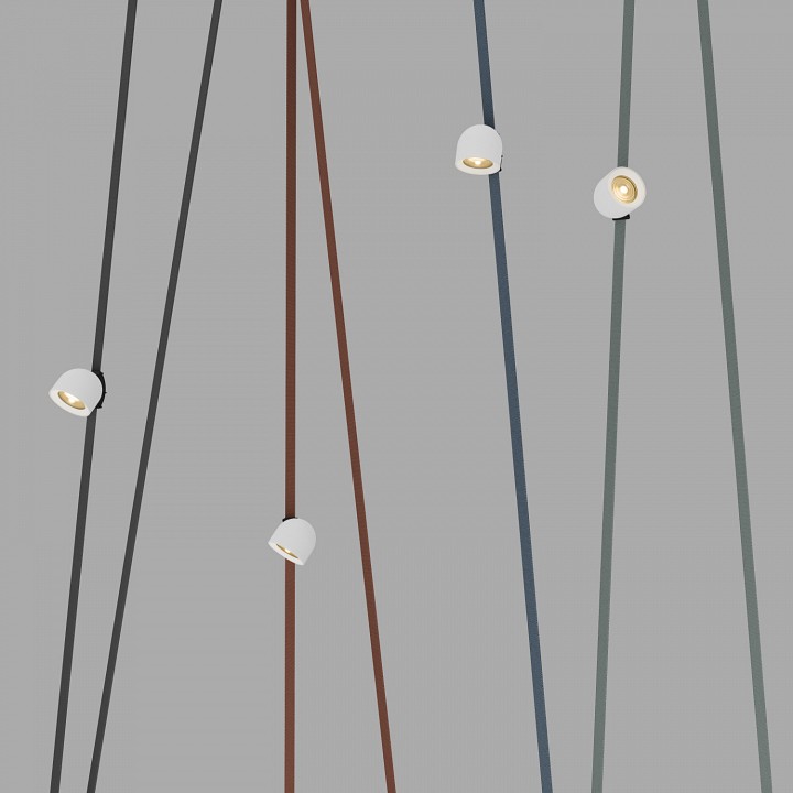 Накладной светильник denkirs belty spot dk5541-wh+bk