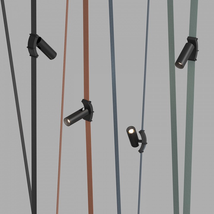 Светильник на штанге denkirs belty spot dk5547-bk