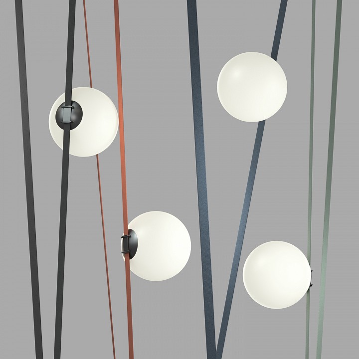 Накладной светильник denkirs belty orb dk5554-bk