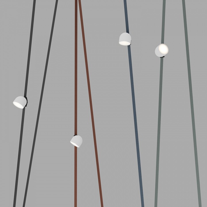 Накладной светильник denkirs belty spot dk5642-wh+bk