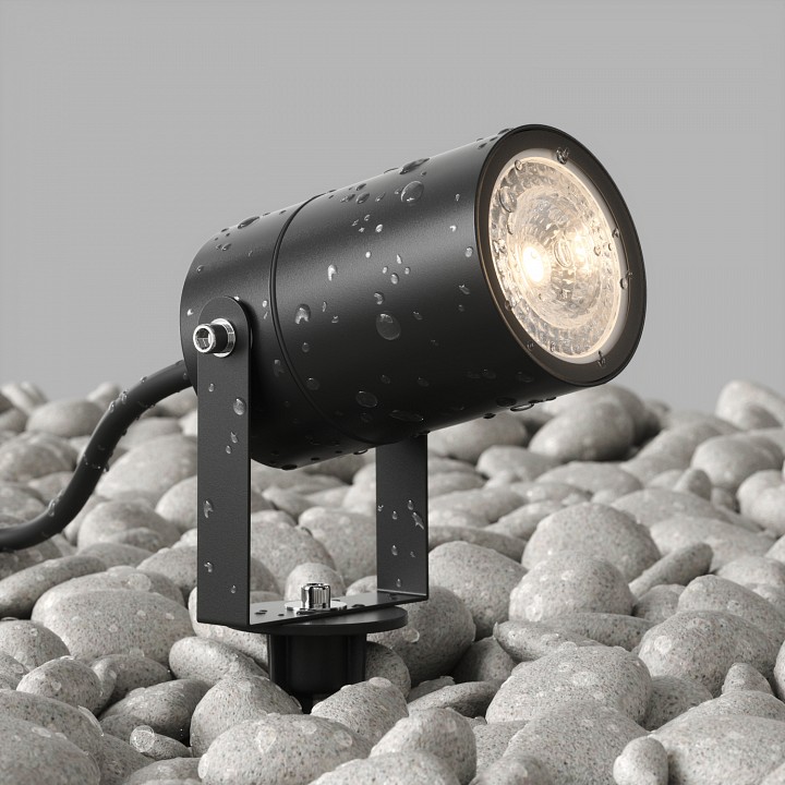 Наземный низкий светильник denkirs moss dk9800-bk