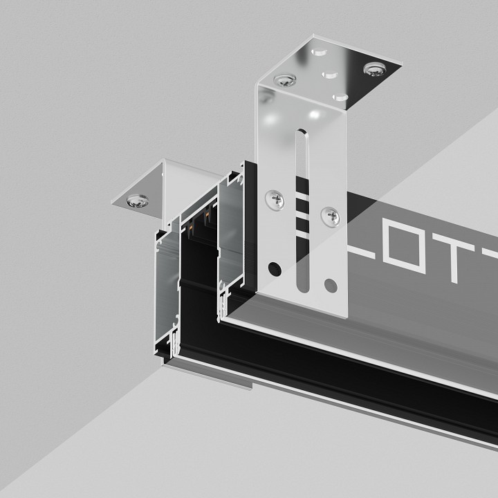Трек встраиваемый denkirs smart slott tr2014-bk