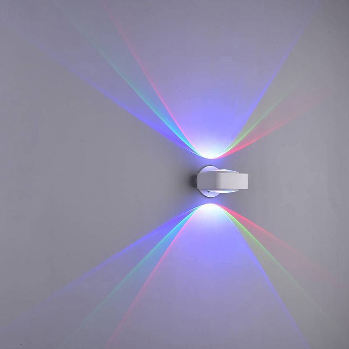 Накладной светильник designled linse gw-1025-6-wh-rgb