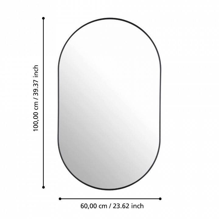 Зеркало настенное eglo bani 425003