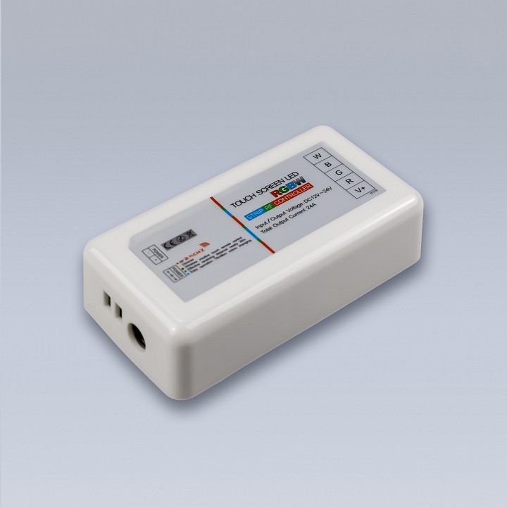 Контроллер-регулятор цвета rgbw с пультом ду eleganz  1007