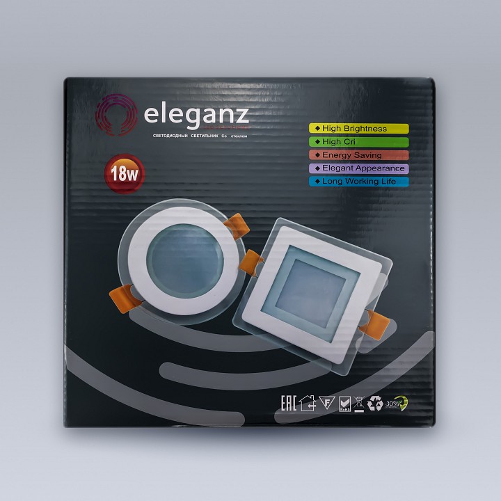 Встраиваемый светильник eleganz  1812