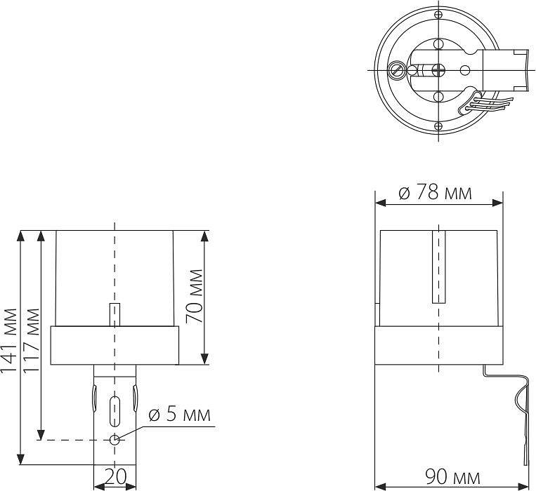 Датчик освещенности elektrostandard sns-l a030063