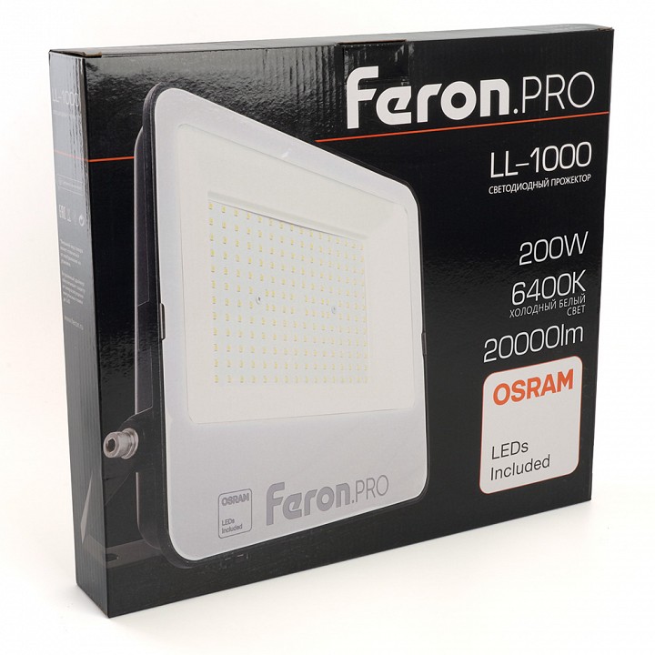 Настенно-потолочный прожектор feron ll-1000 51016