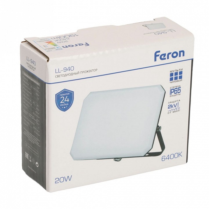 Настенно-потолочный прожектор feron ll-940 51043