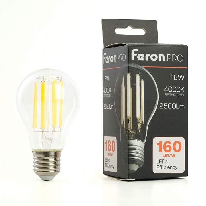 Лампа светодиодная feron lb-1116 e27 16вт 4000k 51236