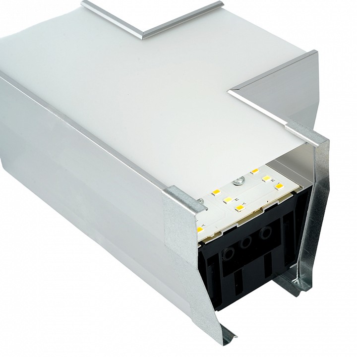 Соединитель угловой t-образный накладной feron al4036t 51871