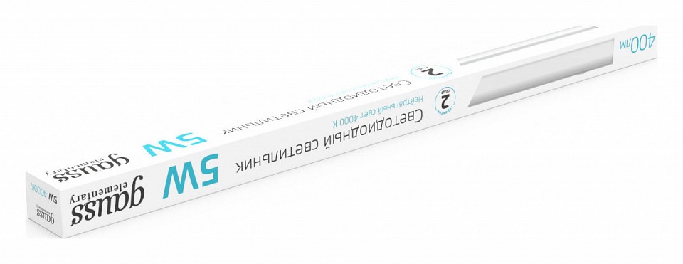 Накладной светильник gauss tl elementary tl001