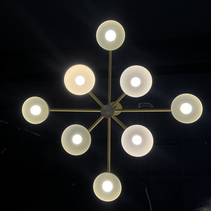 Люстра на штанге imperiumloft fanta a lights yellow fanta_a01