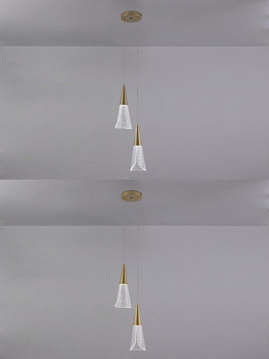 Подвесной светильник natali kovaltseva triangle led lamps 81117/2c