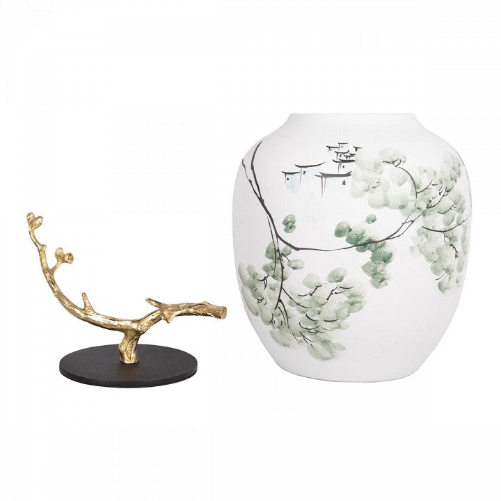 Ваза настольная loft it serene 10285v/s