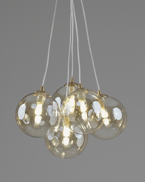 Подвесная люстра moderli renny v11721-5p