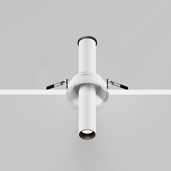 Встраиваемый светильник maytoni focus t c140rs-l200-7w4k-w