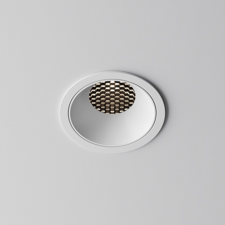 Встраиваемый светильник maytoni alfa led dl043-01-15w4k-rd-w-1