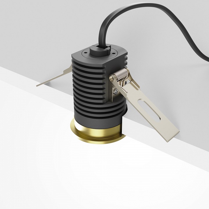 Встраиваемый светильник maytoni mini dl059-7w3k-bs