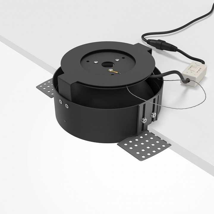 Встраиваемый светильник maytoni move dl060-9w3-4-6k-trs-b