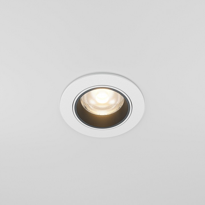 Встраиваемый светильник maytoni technical focus led dl125-l12-3k-w