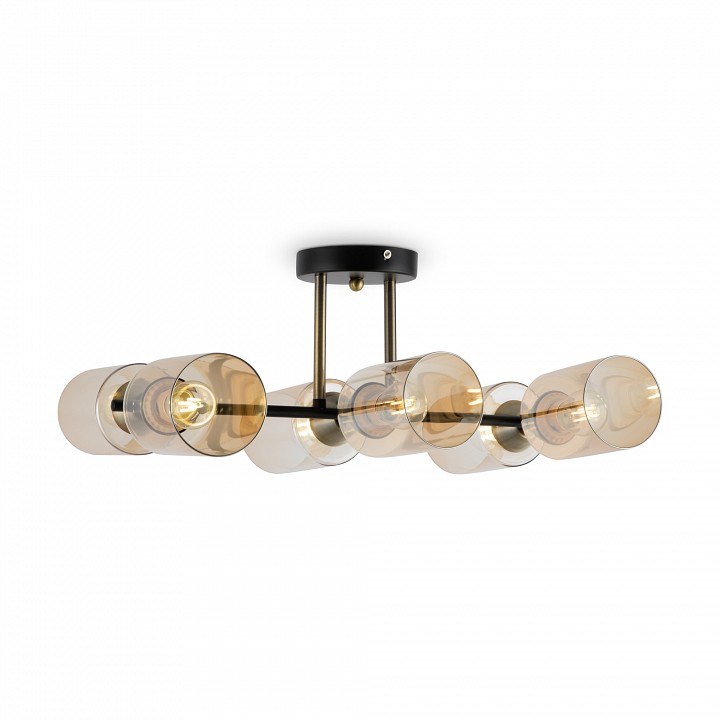 Люстра на штанге freya glow fr5129pl-06b