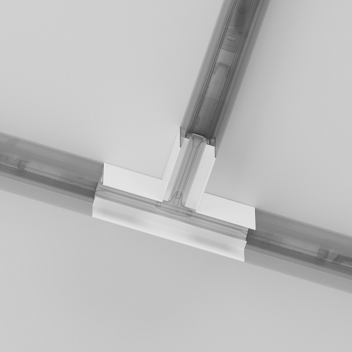 Соединитель t-образный для треков накладных maytoni accessories for tracks gravity tra010ct-41w