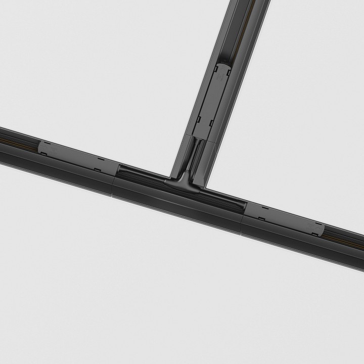 Соединитель t-образный для треков накладных maytoni accessories for tracks gravity tra010ct-42b