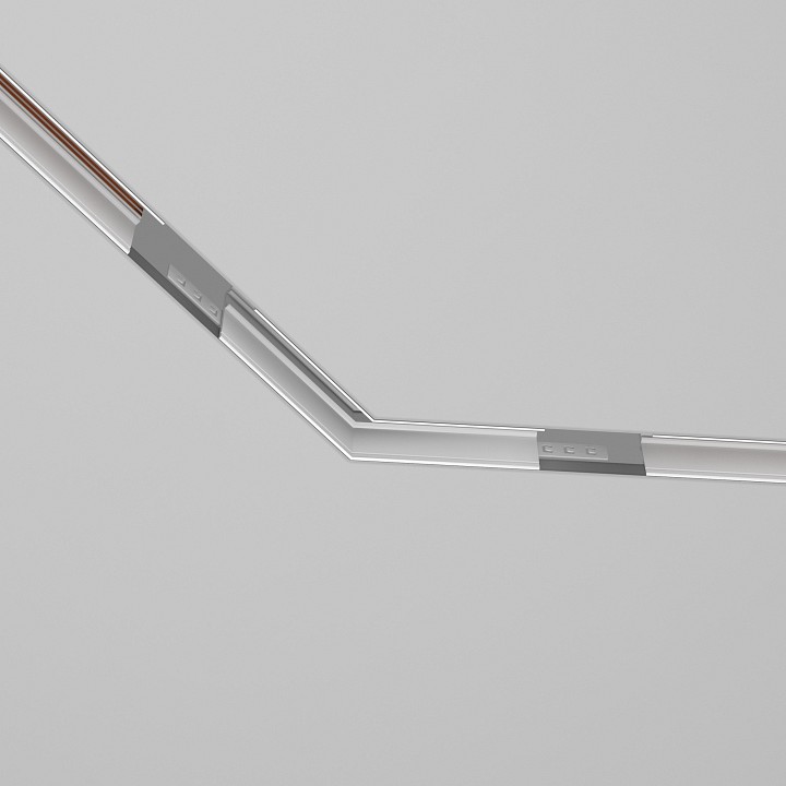 Соединитель угловой l-образный для треков встраиваемых maytoni accessories for tracks exility tra034clo-42.12w