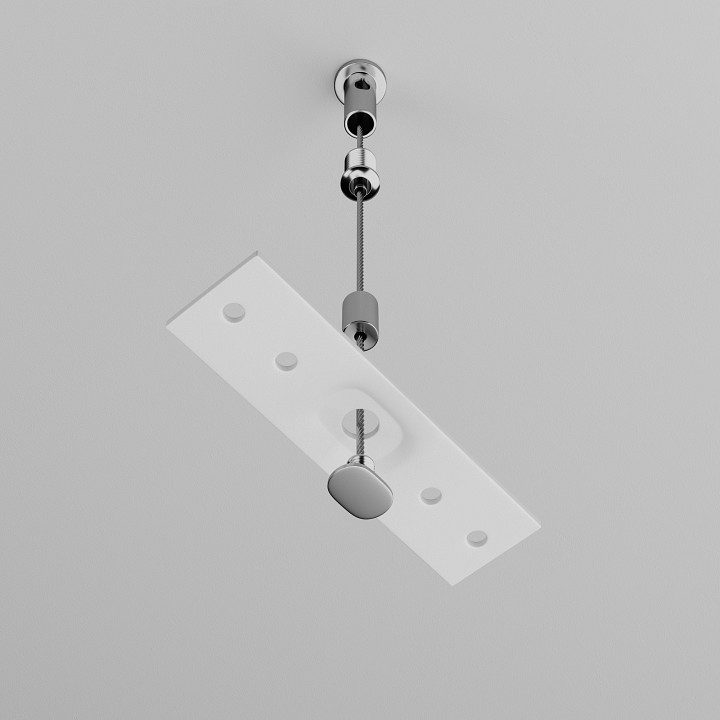 Подвес для трека maytoni accessories for tracks exility tra034sw-2w