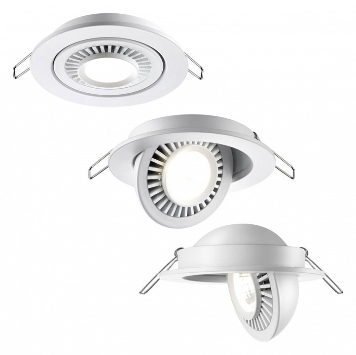 Встраиваемый светильник novotech gesso 358815