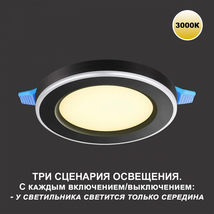 Встраиваемый светильник novotech span 359023