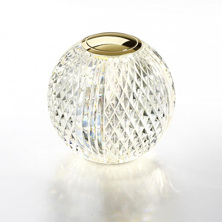 Настольная лампа декоративная odeon light crystal 5008/2tl