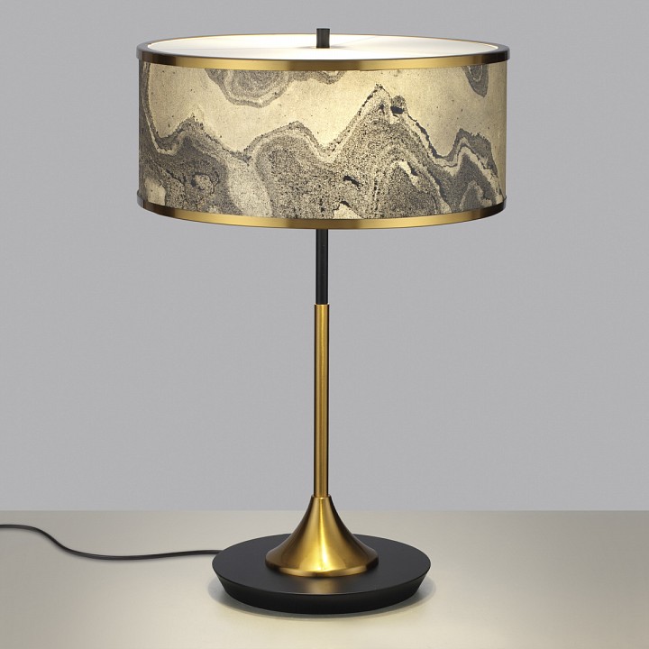 Настольная лампа декоративная odeon light bergi 5064/2t