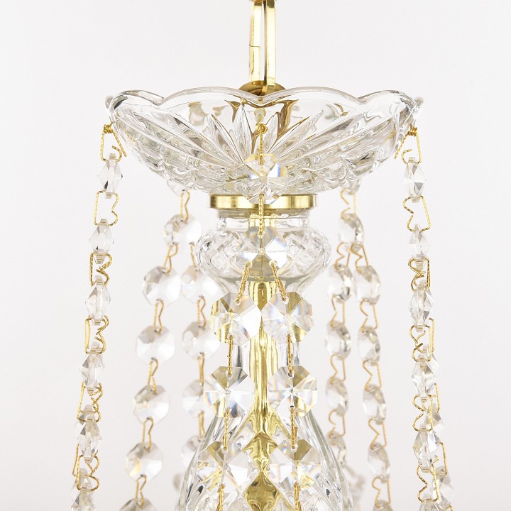 Подвесная люстра bohemia ivele crystal 1402 1402/5/141/g