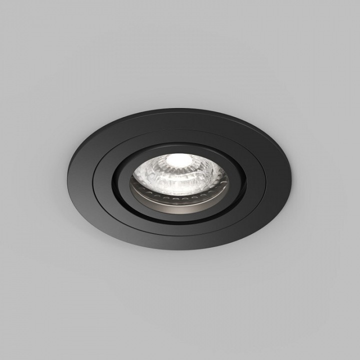 Встраиваемый светильник denkirs hydro dk2110-bk