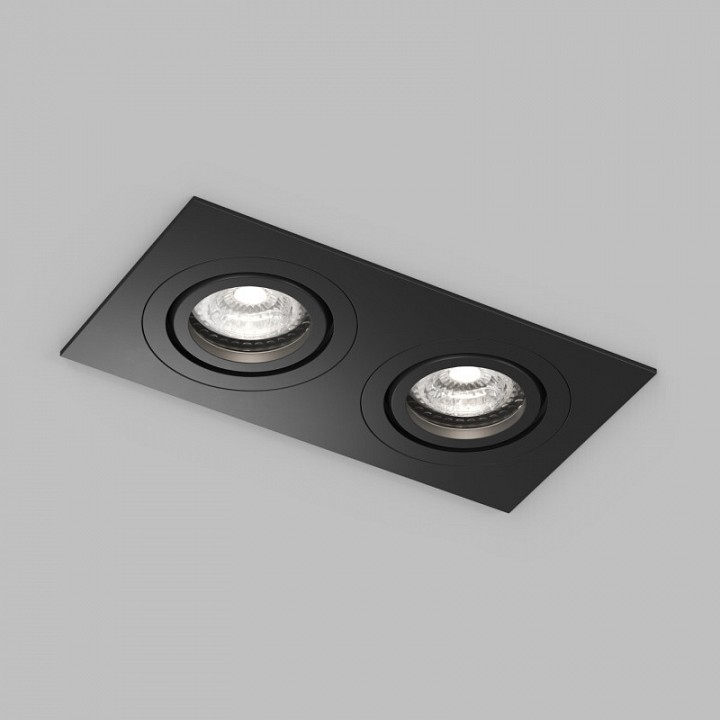 Встраиваемый светильник denkirs hydro dk2112-bk