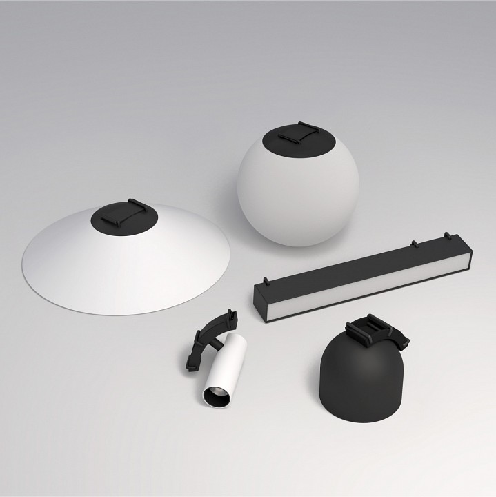 Светильник на штанге denkirs belty spot dk5546-bw+bk