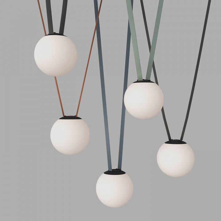 Накладной светильник denkirs belty orb dk5552-bk