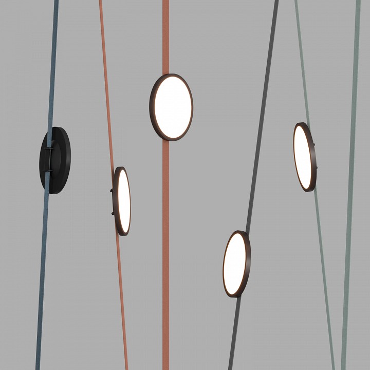 Накладной светильник denkirs belty flow dk5566-bk