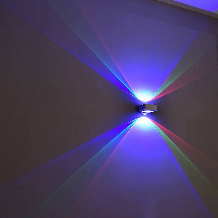 Накладной светильник designled linse gw-1025-6-wh-rgb