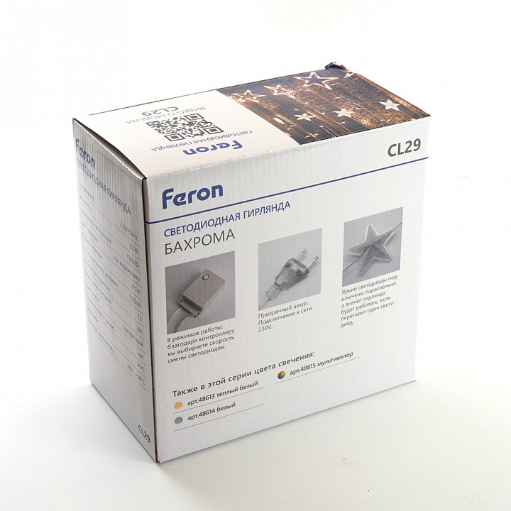 Бахрома световая фигурная feron cl29 48615