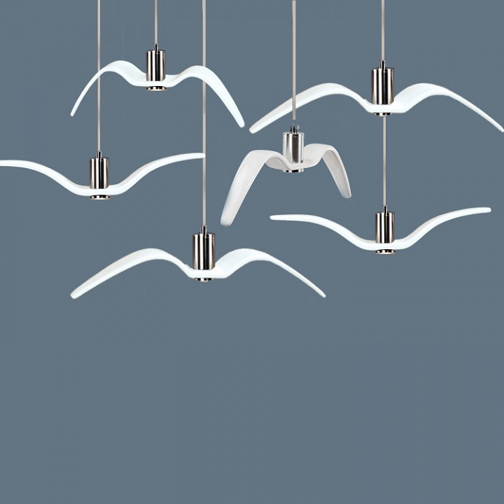 Подвесной светильник imperiumloft brokis night birds white 40.2189-0