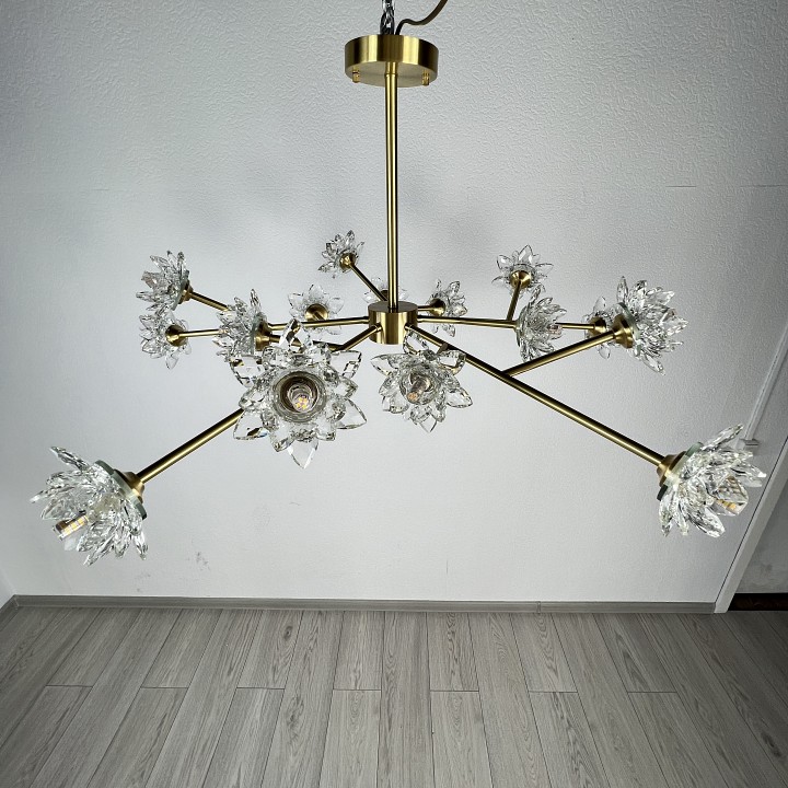 Люстра на штанге imperiumloft lotos lotos-two01