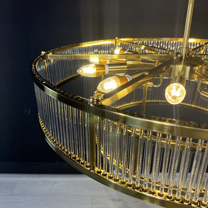 Светильник на штанге imperiumloft rh marais round chandelier 40, 2668