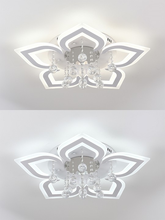 Потолочная люстра natali kovaltseva cascade led lamps 81159