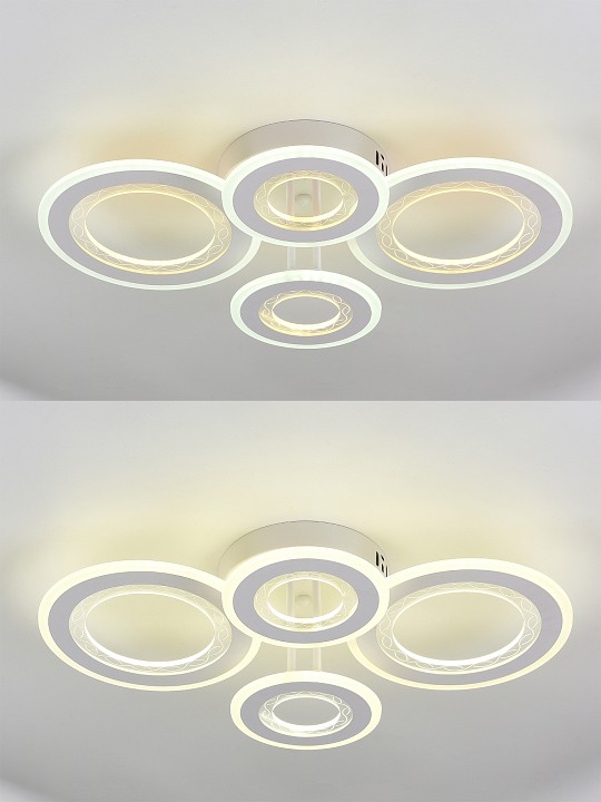 Потолочная люстра natali kovaltseva groove led lamps 81196